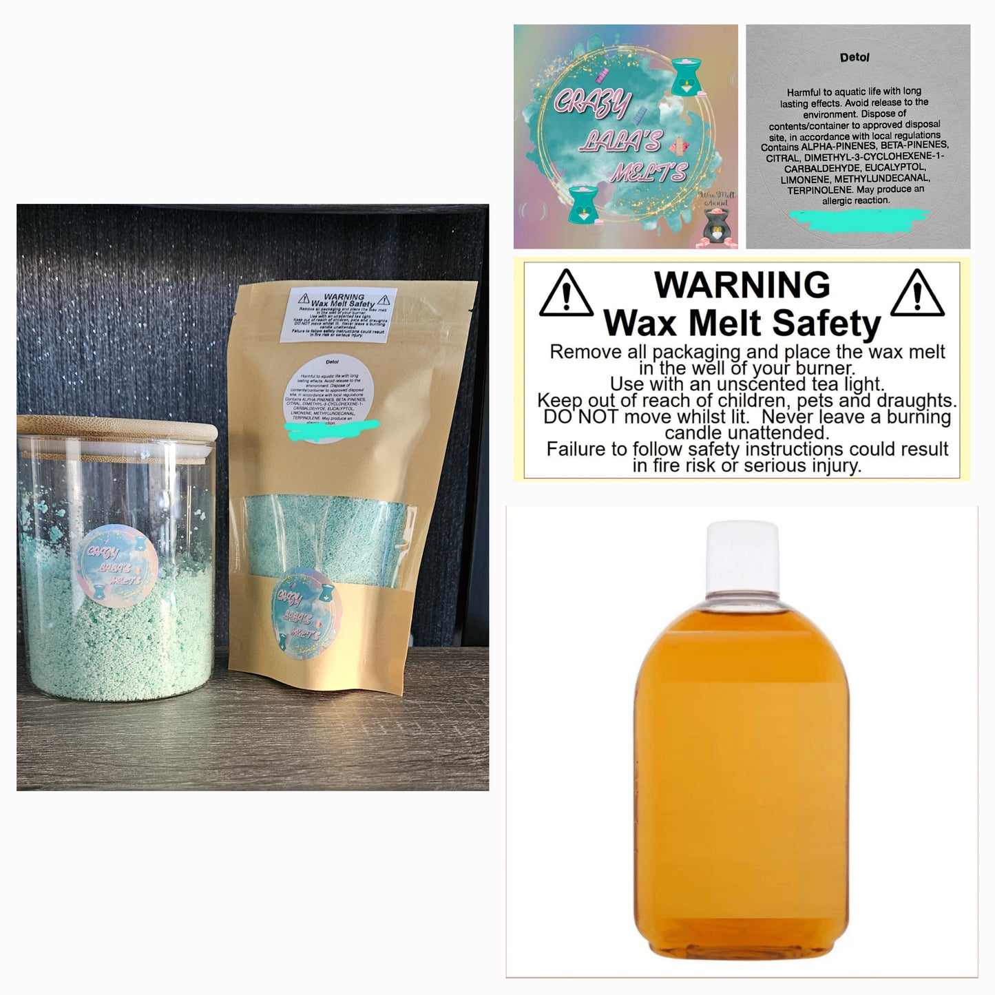 Detol wax melts snowwax crazy lala's melts