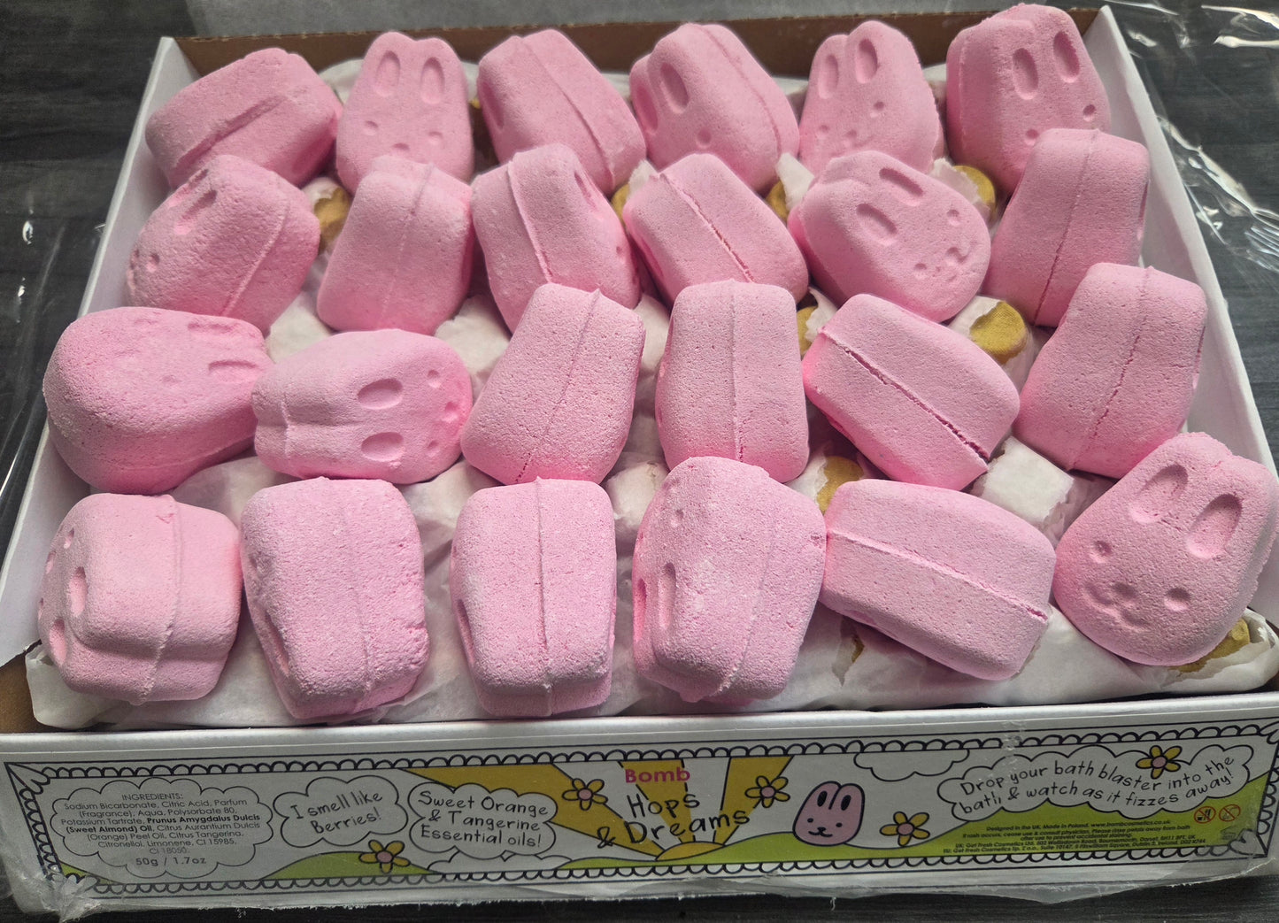 Hops & Dreams mini Bath Blaster bomb cosmetics crazy lala's melts