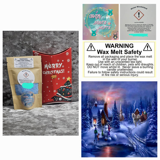 Crazy lala's melts snow wax wax melts Christmas. Winter wonderland