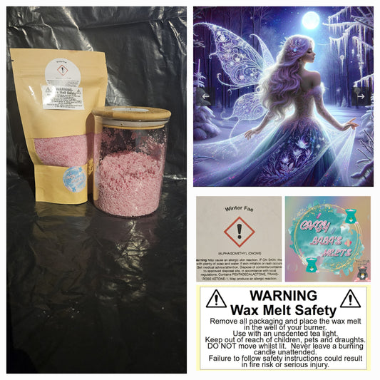 Winter fae wax melt snowwax crazy lala's melts