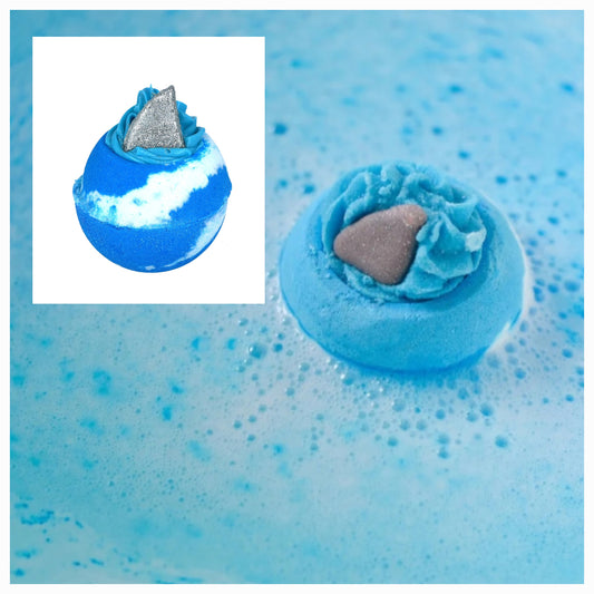 Crazy lala's melts shark attack bath blaster bomb cosmetics