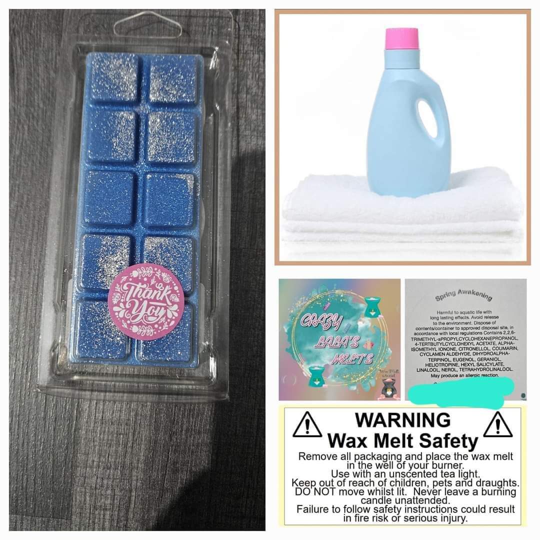 SPRING AWAKENING WAX MELTS SNAPBARS crazy lala's melts