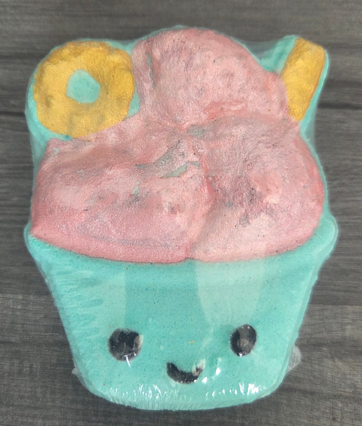Crazy lala's melts gino the Gelato Fizzy Rascal bath blaster bomb cosmetics