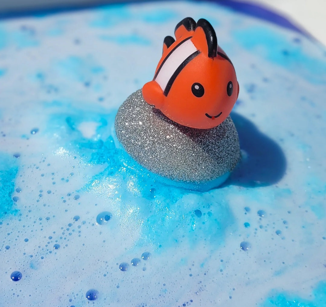 CRAZY LALA'S MELTS BATHBOMBS STOP CLOWN FISHING AROUND BATH BLASTERS BOMB COSMETICS
