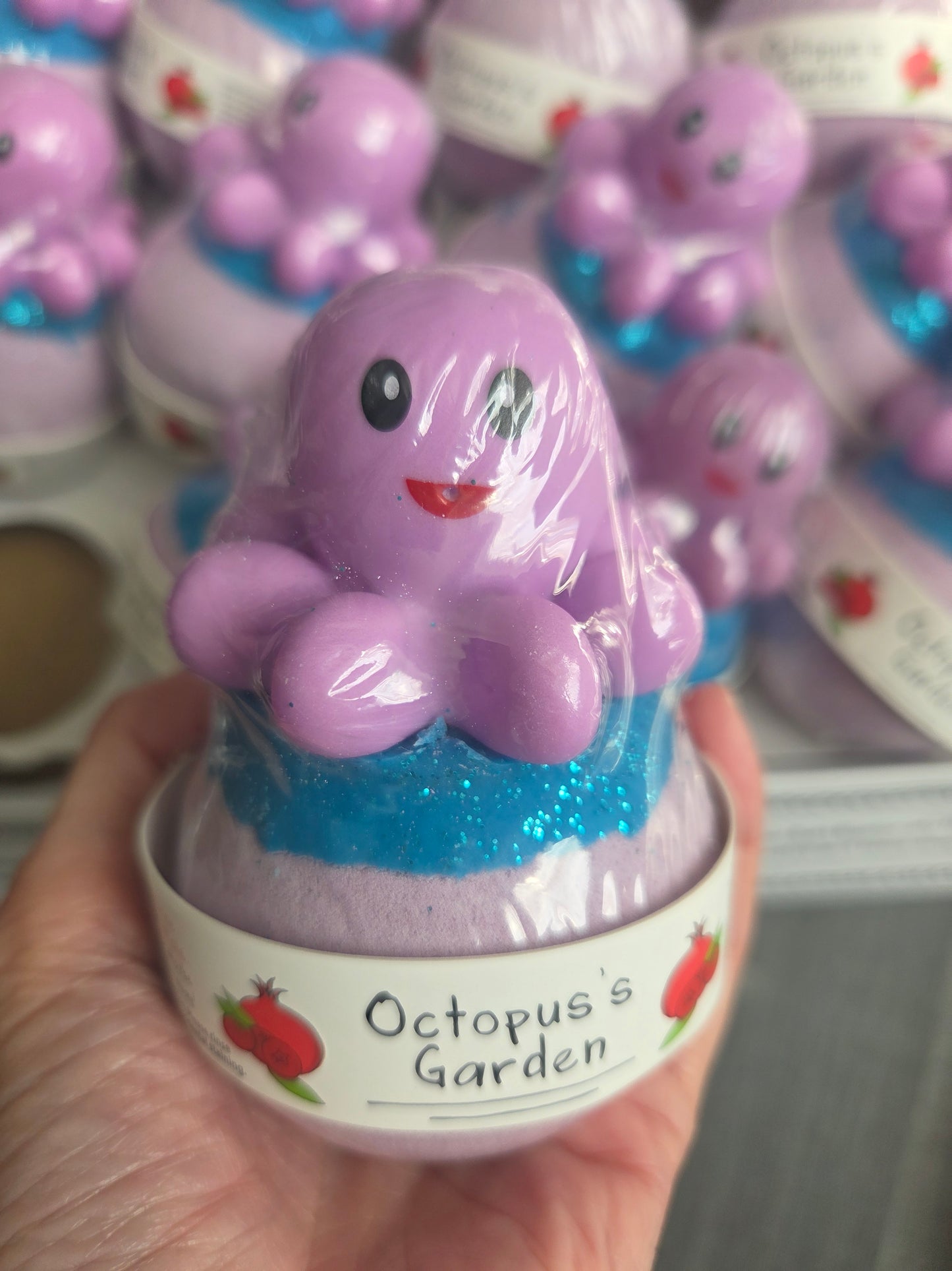 CRAZY LALA'S MELTS BATHBOMBS Octopus's Garden Bath Blaster bomb cosmetics