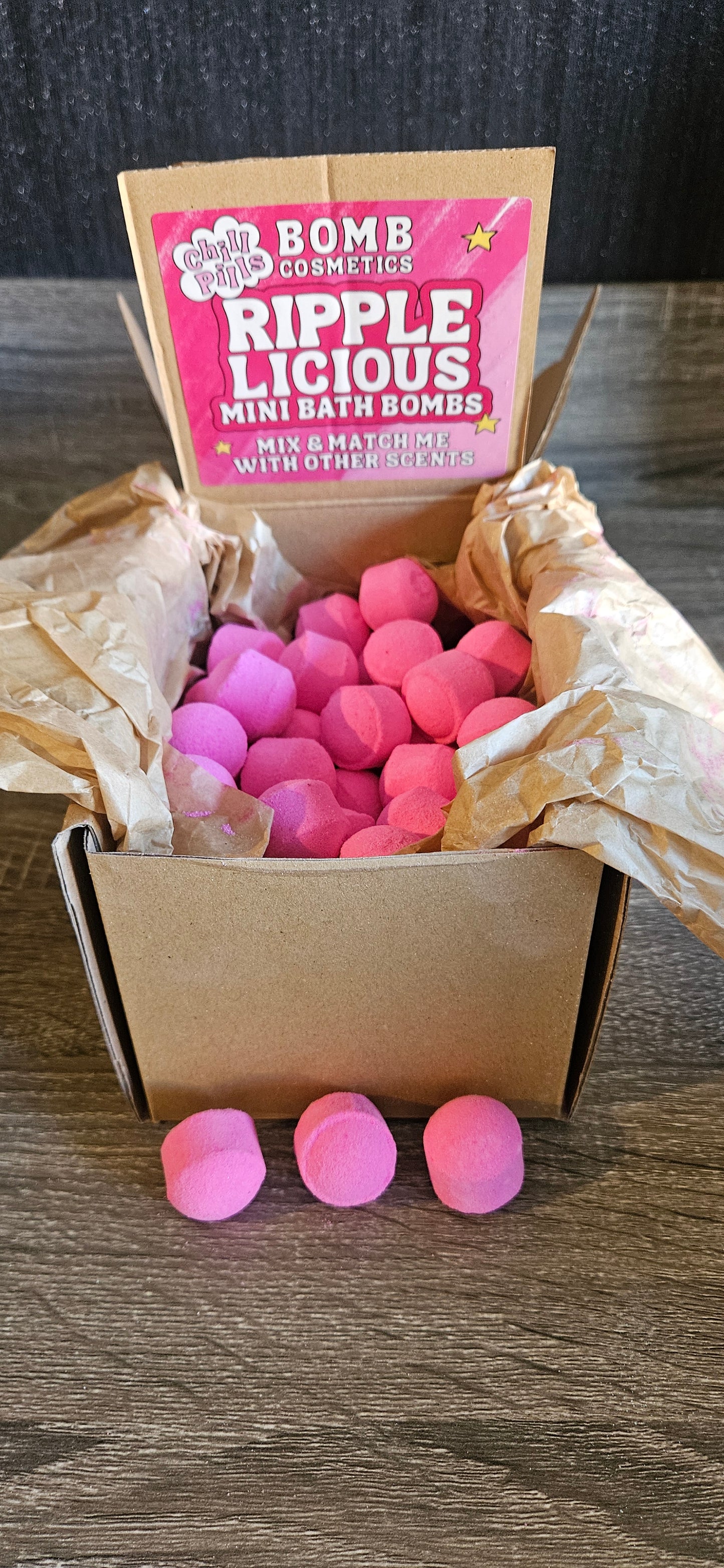 Crazy lala's melts chill pills mini Bath Blasters
