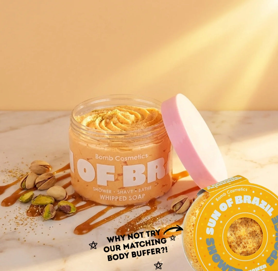 Sun of Brazil Whipped Soap bomb cosmetics crazy lala's melts