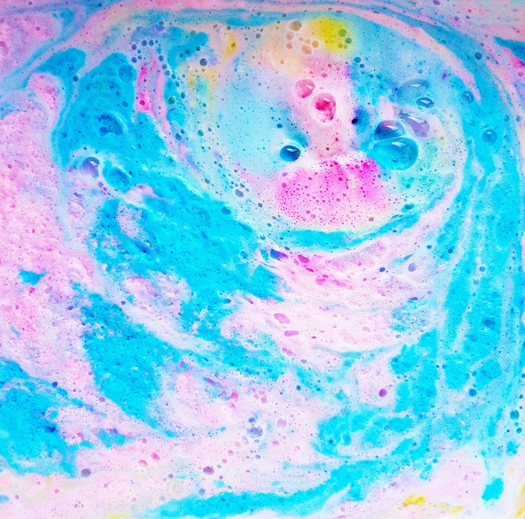 Crazy lala's melts AMOUR & MORE WATERCOLOURS bomb cosmetics