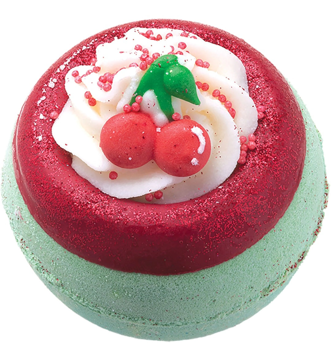 Crazy lala's melts CHERRY ON TOP bath blaster bomb cosmetics