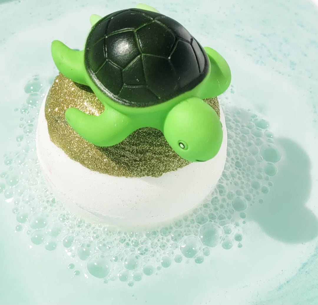 CRAZY LALA'S MELTS BATHBOMBS Turtle Chill bath blaster bomb cosmetics