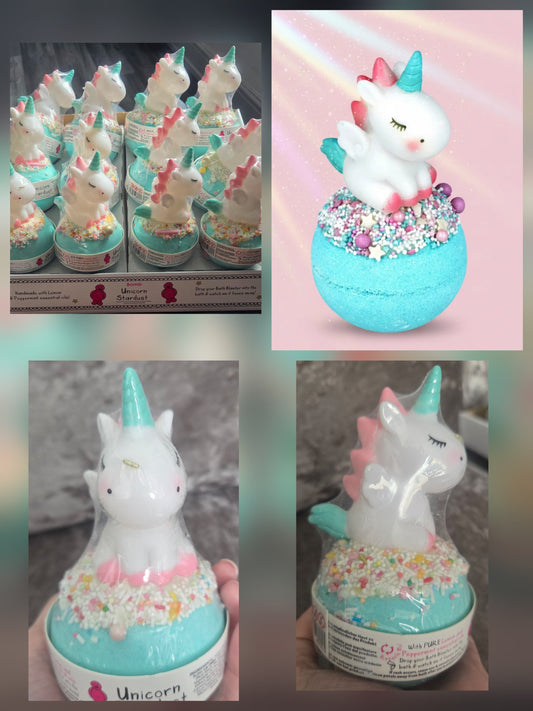 CRAZY LALA'S MELTS BATHBOMBS UNICORN STARDUST BATH BLASTERS BOMB COSMETICS