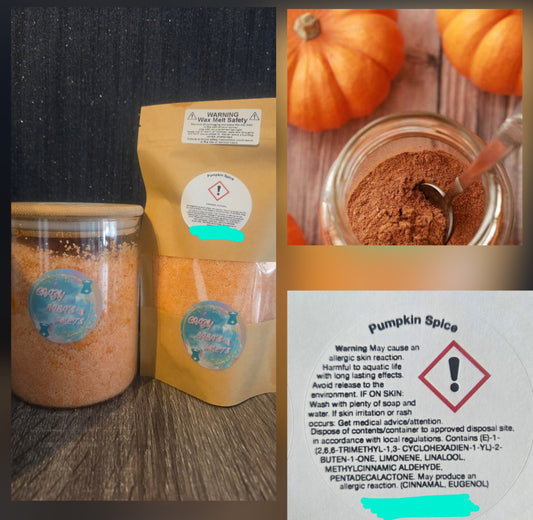 PUMPKIN SPICE WAX MELTS SNOWWAX Halloween crazy lala's melts