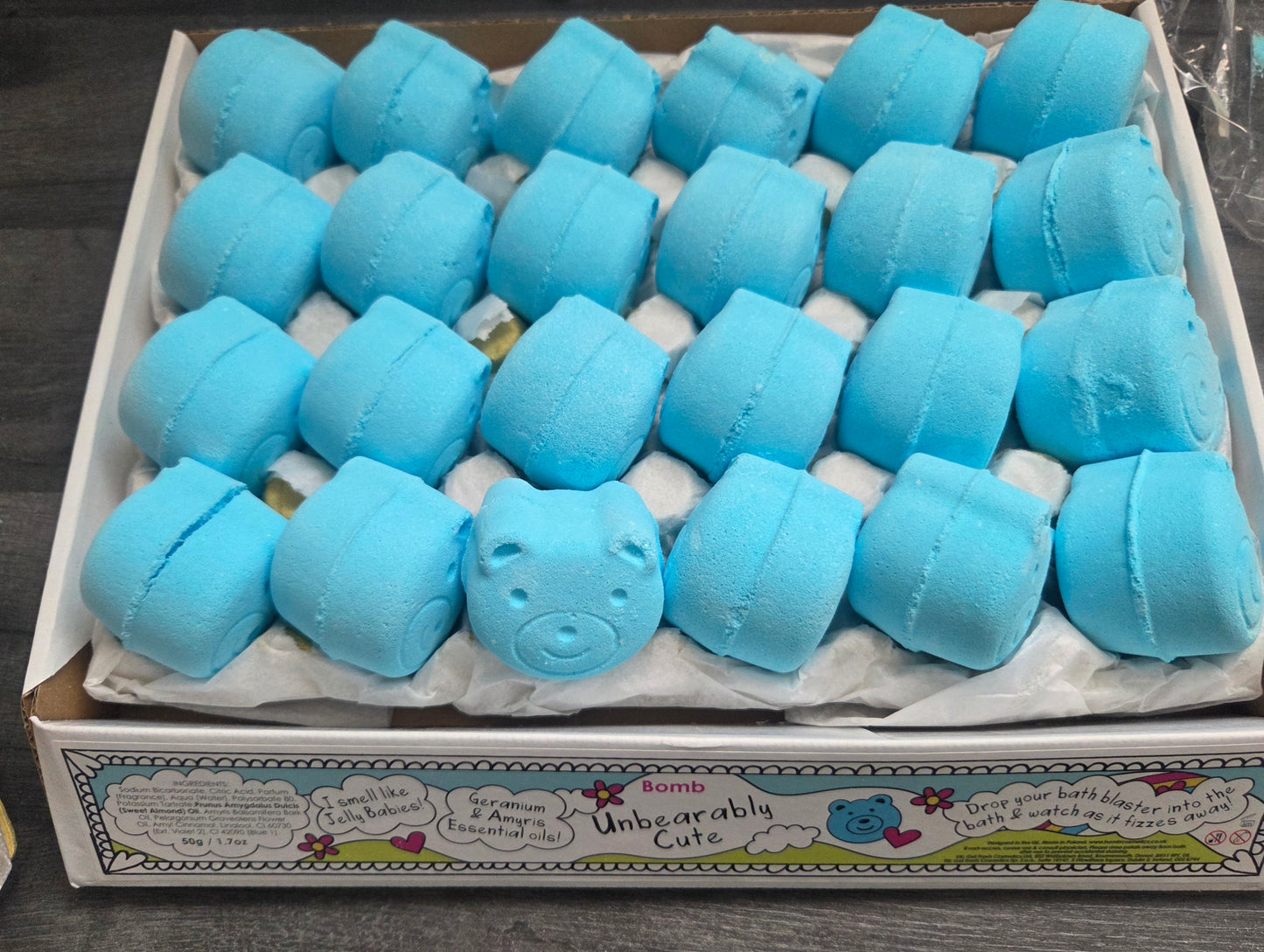 Unbearably Cute Mini Bath Blaster bomb cosmetics crazy lala's melts