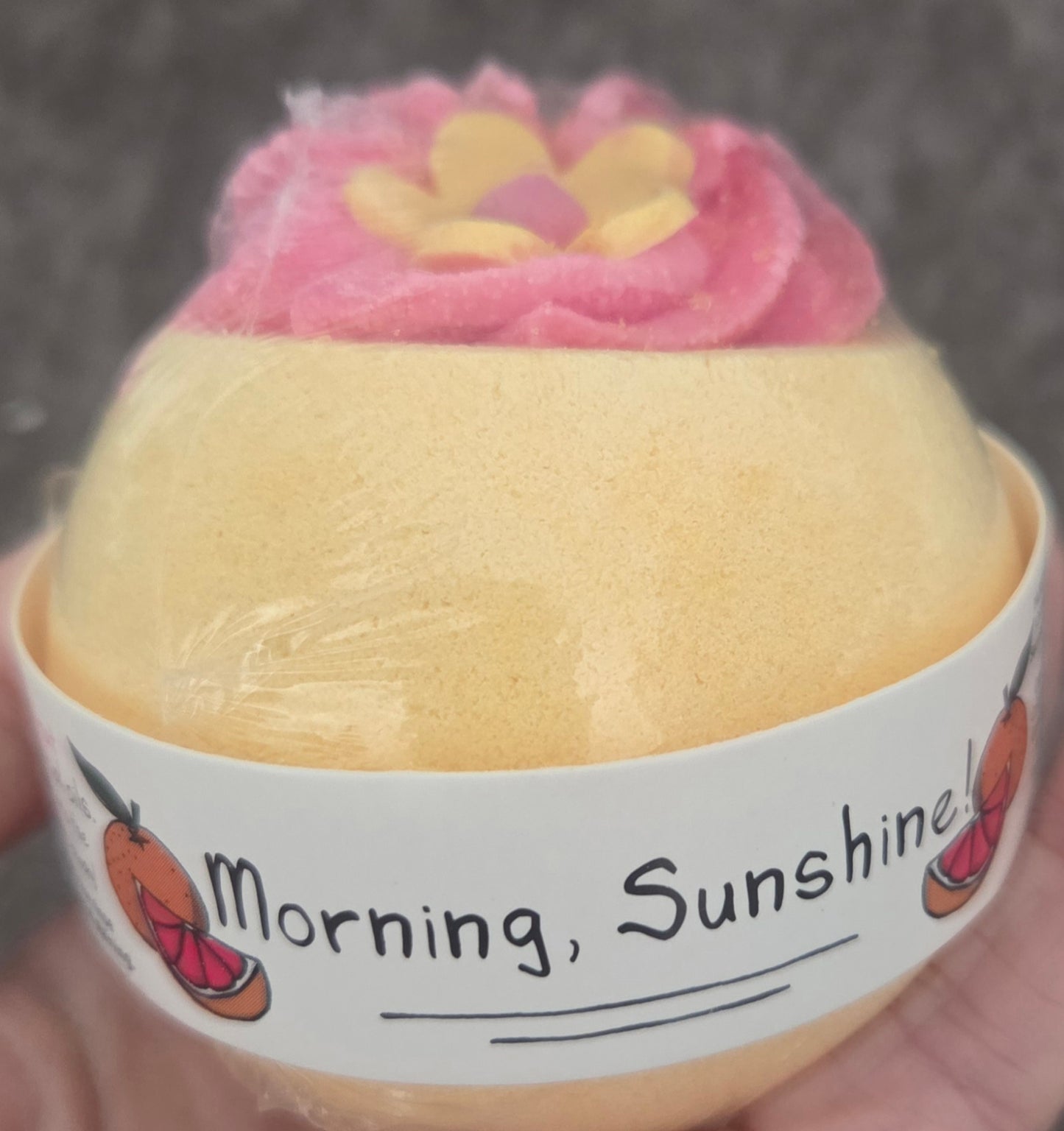CRAZY LALA'S MELTS BATHBOMBS MORNING SUNSHINE BATH BLASTERS BOMB COSMETICS