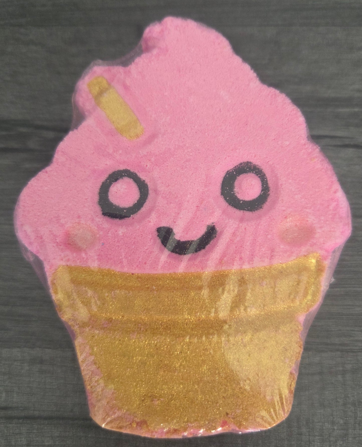 Crazy lala's melts Isla the Ice Cream Fizzy Rascal bath blaster bomb cosmetics