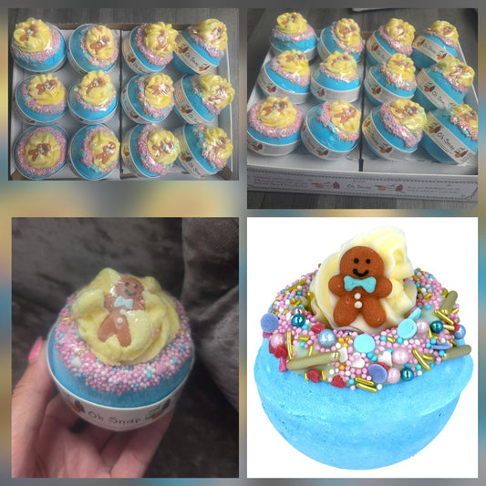 Crazy lala's melts OH SNAP Christmas bath blaster bomb cosmetics