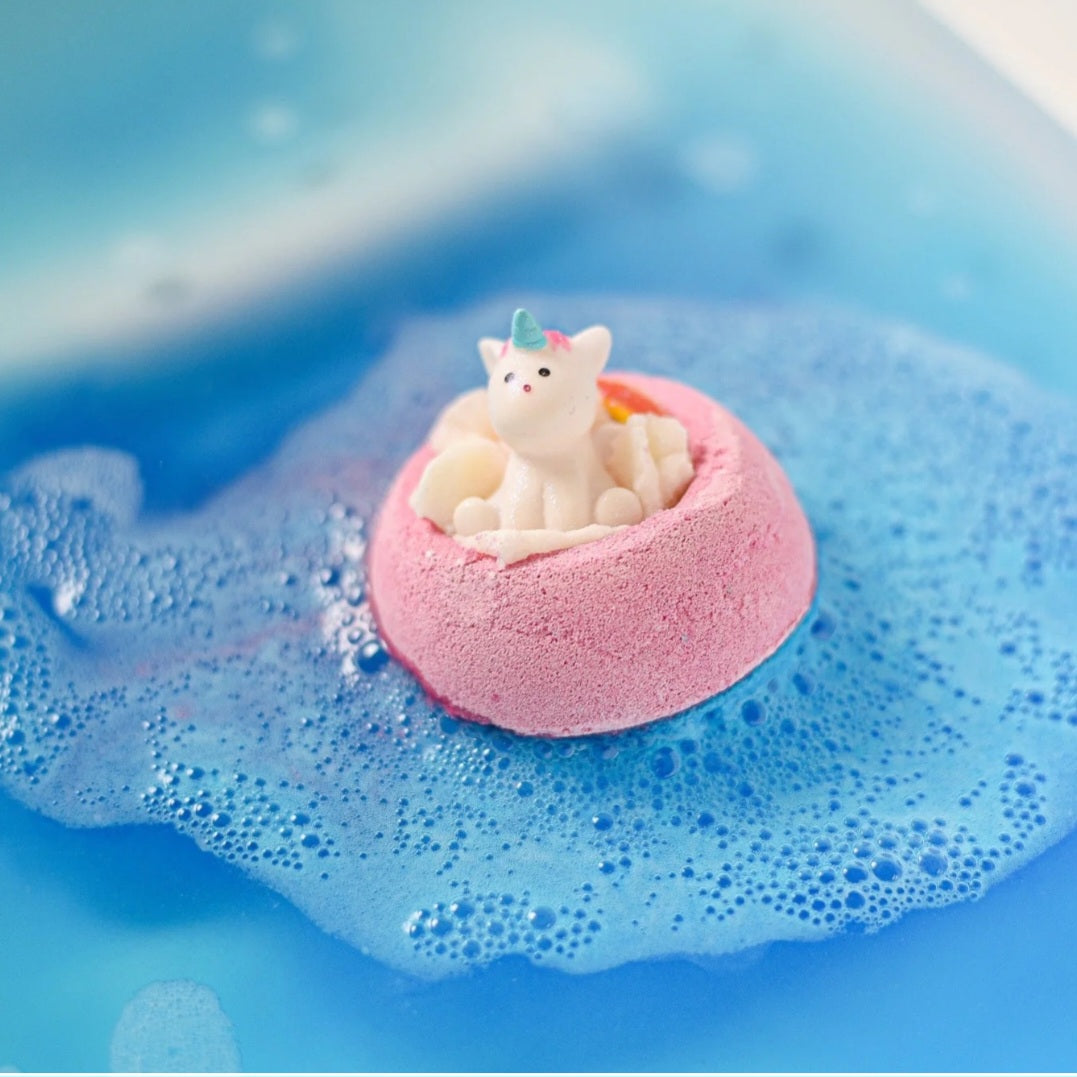 Crazy lala's melts BORN TO BE A UNICORN bath blaster bomb cosmetics
