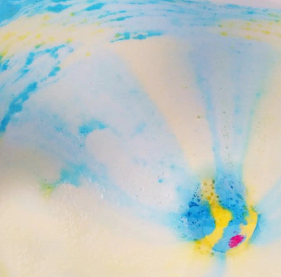 Crazy lala's melts SHORE THING WATERCOLOURS bomb cosmetics