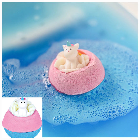 Crazy lala's melts BORN TO BE A UNICORN bath blaster bomb cosmetics