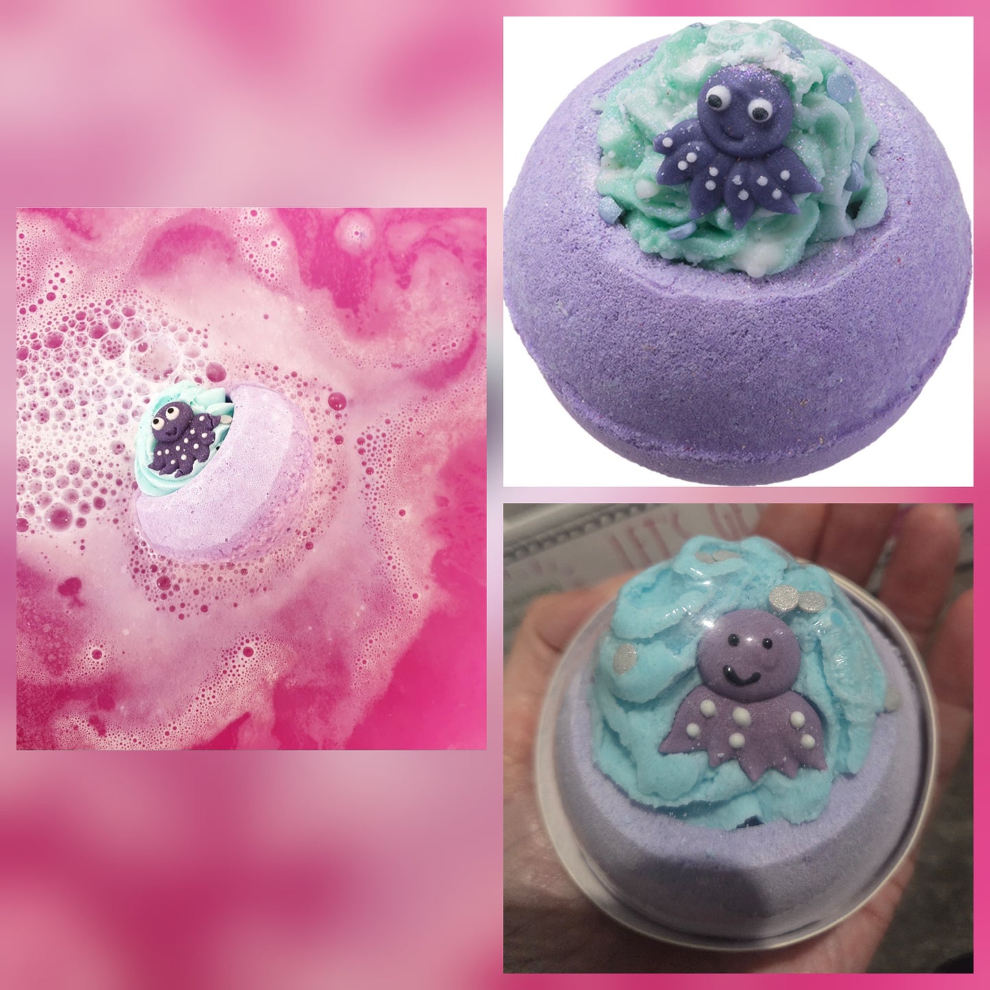 CRAZY LALA'S MELTS BATHBOMBS LETS GET KRAKEN BATH BLASTERS BOMB COSMETICS