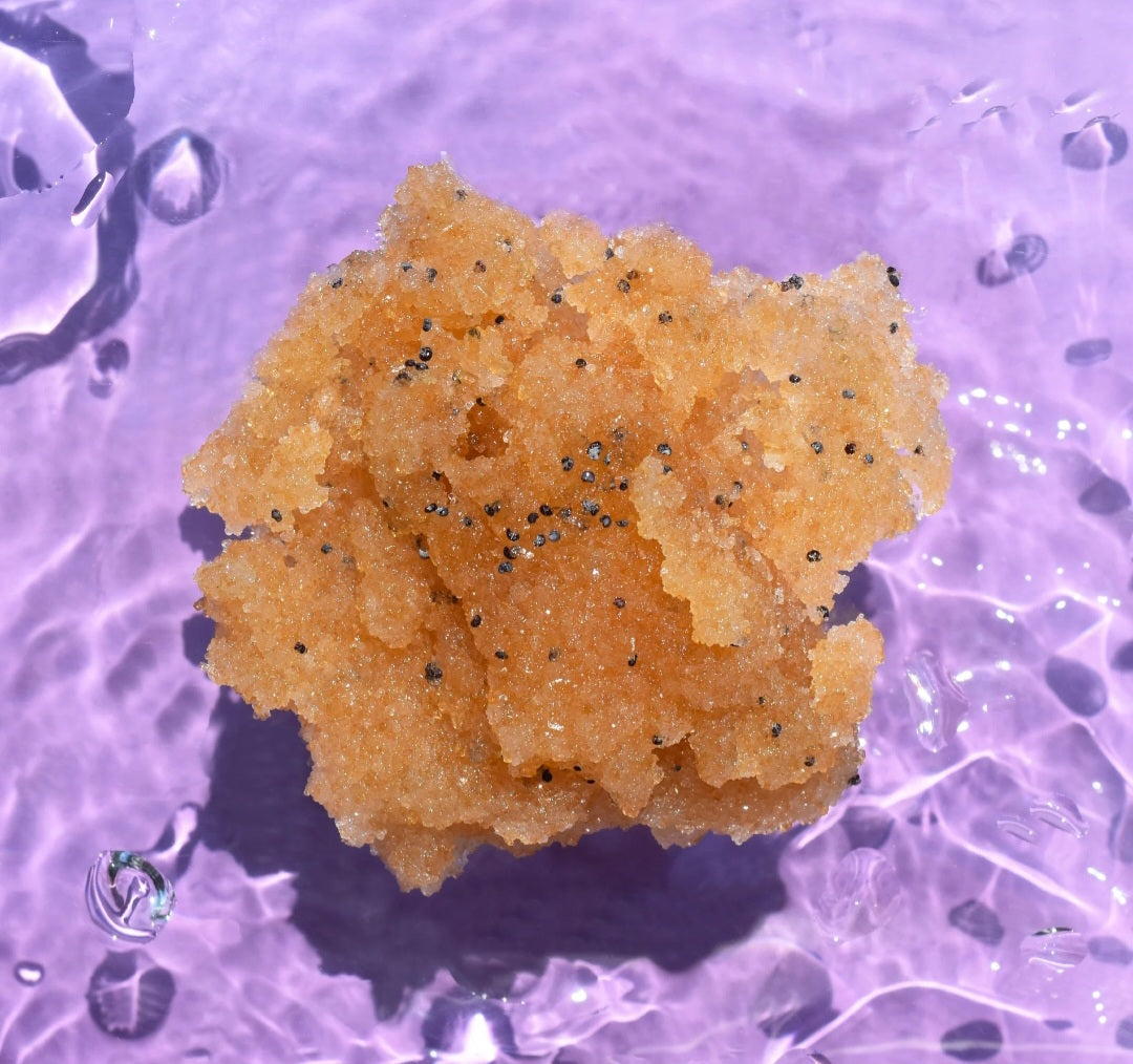 Kiwi & lime body scrub bomb cosmetics crazy lala's melts