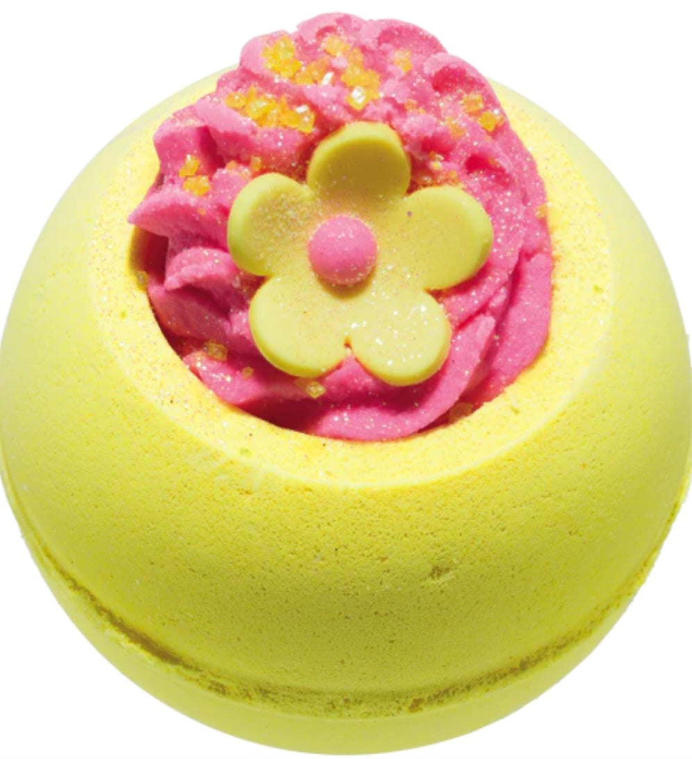 CRAZY LALA'S MELTS BATHBOMBS MORNING SUNSHINE BATH BLASTERS BOMB COSMETICS