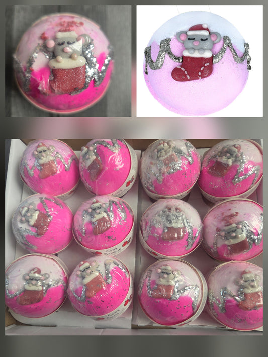 Crazy lala's melts cozy season Christmas bath blaster bomb cosmetics